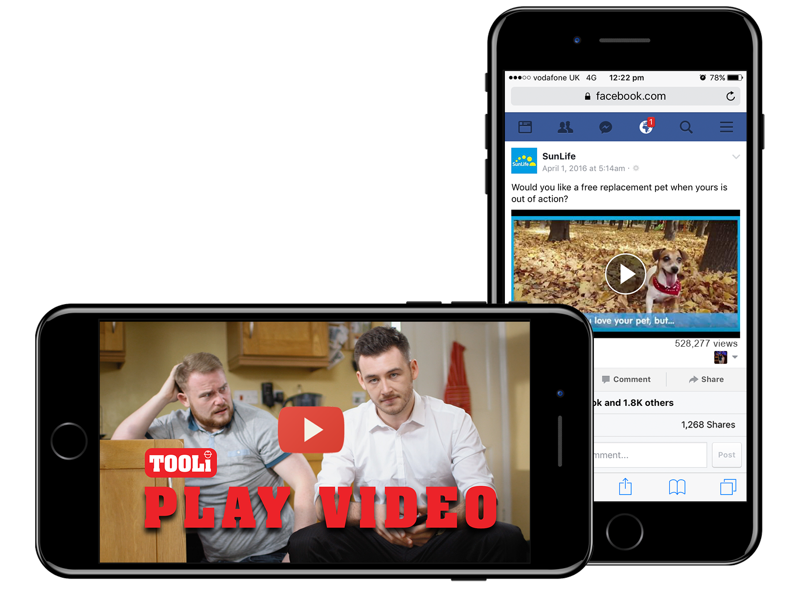 Video production Preston | Manchester | Lancashire TOOLI and SunLife mobile phone results